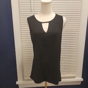 Chic Black Sleeveless Tank Top